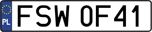 FSW0F41