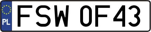 FSW0F43