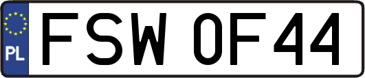 FSW0F44