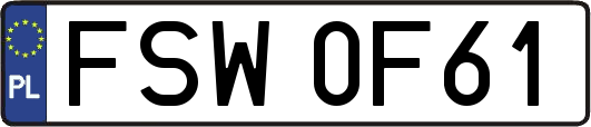 FSW0F61