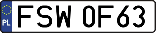 FSW0F63