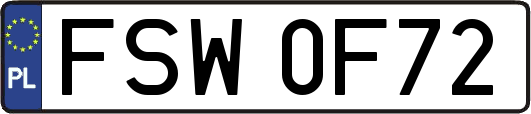 FSW0F72