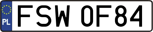 FSW0F84