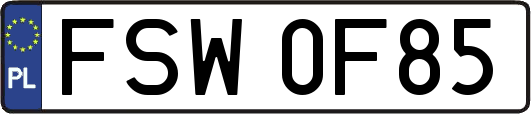FSW0F85