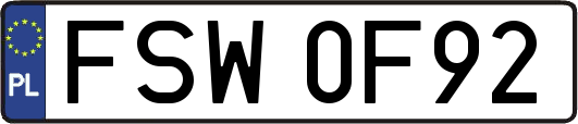 FSW0F92