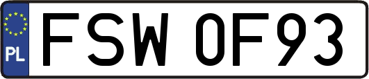 FSW0F93