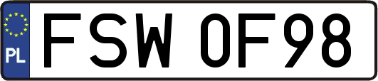 FSW0F98