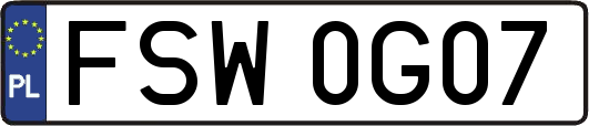 FSW0G07