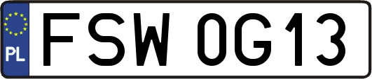 FSW0G13
