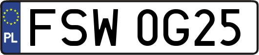 FSW0G25