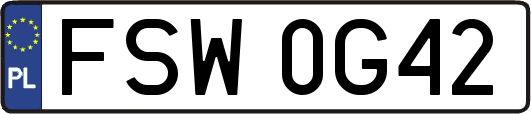 FSW0G42