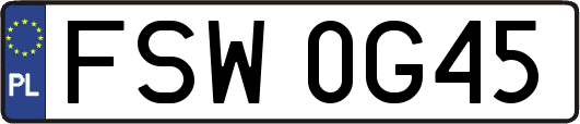 FSW0G45