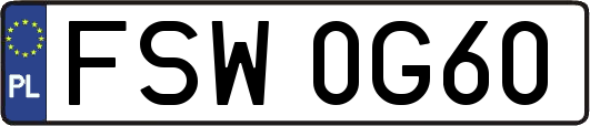 FSW0G60