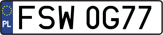 FSW0G77