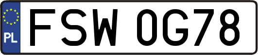 FSW0G78