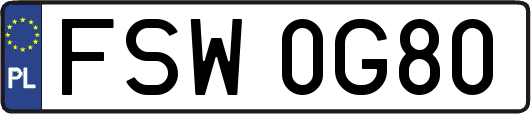 FSW0G80