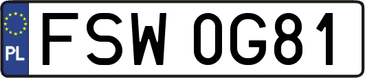 FSW0G81