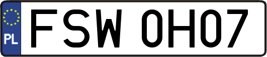 FSW0H07
