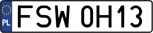FSW0H13