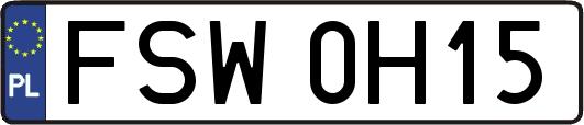 FSW0H15