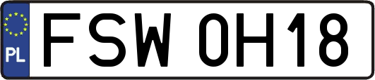 FSW0H18
