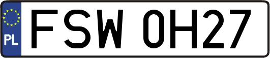 FSW0H27