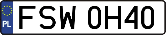 FSW0H40