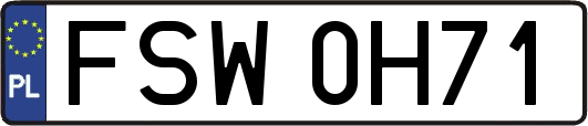 FSW0H71