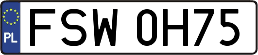 FSW0H75