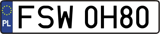 FSW0H80