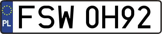 FSW0H92