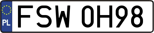FSW0H98