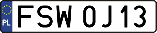 FSW0J13