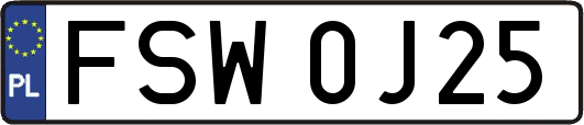 FSW0J25