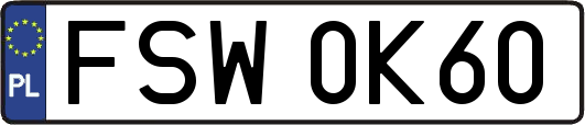 FSW0K60