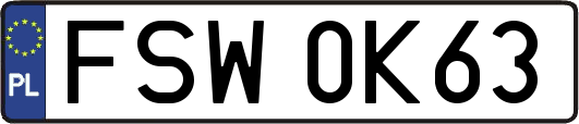 FSW0K63