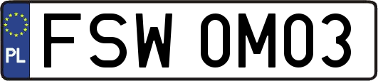 FSW0M03