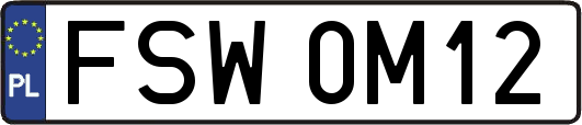 FSW0M12