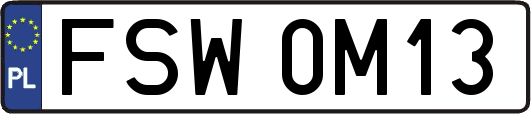 FSW0M13