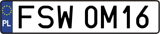FSW0M16