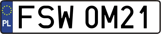 FSW0M21