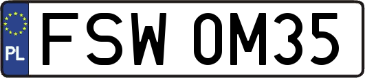 FSW0M35