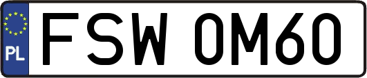 FSW0M60