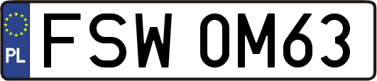 FSW0M63
