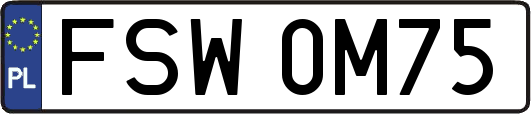 FSW0M75