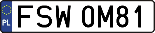 FSW0M81