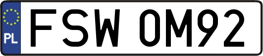FSW0M92