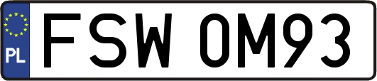 FSW0M93