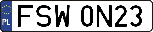 FSW0N23