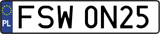 FSW0N25